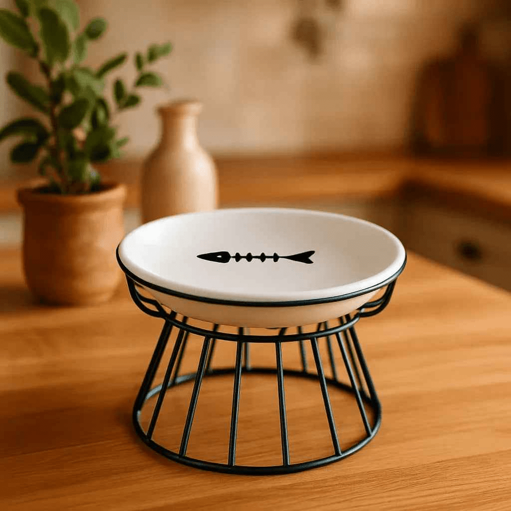 Gamelle Chat Confort Maxi-Ergo - Gamelle Chat Ergonomique pour un Bien-Être Optimal - Mondechat