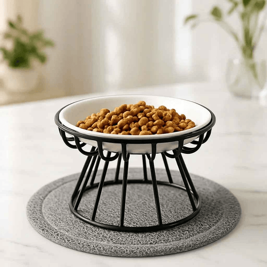Gamelle Chat Confort Maxi-Ergo - Gamelle Chat Ergonomique pour un Bien-Être Optimal - Mondechat