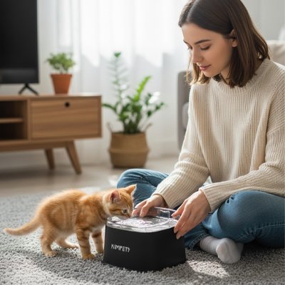 Gamelle Chat Design Anti - Gaspillage | Ergonomique - Mondechat