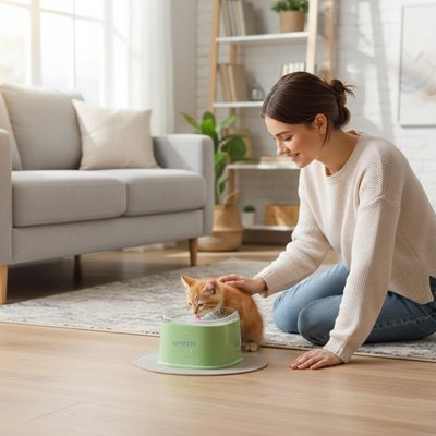 Gamelle Chat Design Anti - Gaspillage | Ergonomique - Mondechat