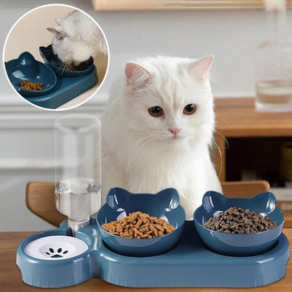 Gamelle chat Design Ergonomique Féli - Confort - Mondechat