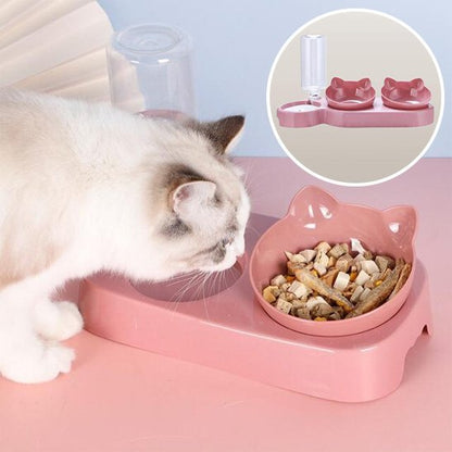 Gamelle chat Design Ergonomique Féli - Confort - Mondechat