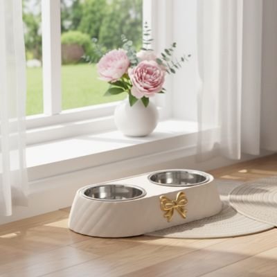 Gamelle Chat | Ergonomique Anti - Gaspillage - Mondechat