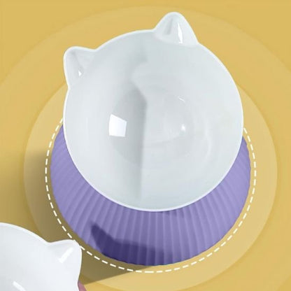 Gamelle chat Ergonomique Inclinée - Mondechat