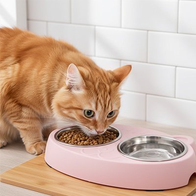 Gamelle Chat Ergonomique Premium | Accessoires pour Chat - Mondechat
