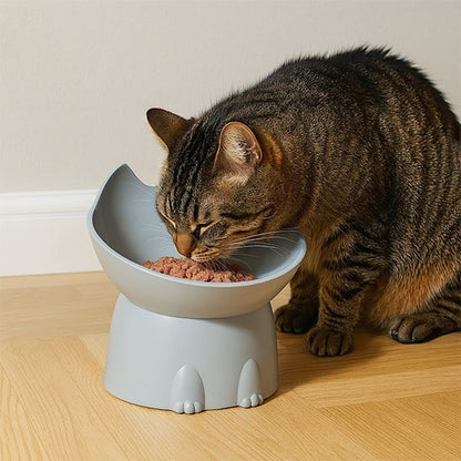 Gamelle chat Fleur Surélévée - Mondechat