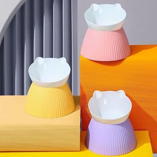 Gamelle Chat Inclinée Ergonomique pour un Confort Optimal - Mondechat