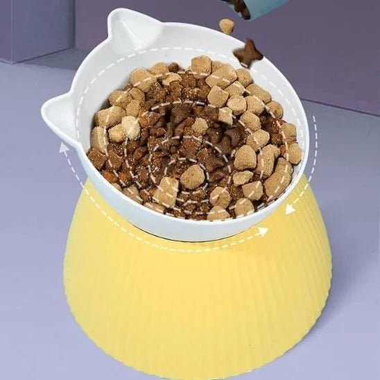 Gamelle Chat Inclinée Ergonomique pour un Confort Optimal - Mondechat