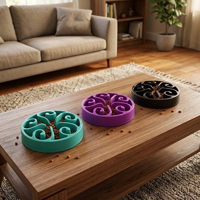 Gamelle Chat | Puzzle Anti-Glouton DigestiPlay - Mondechat