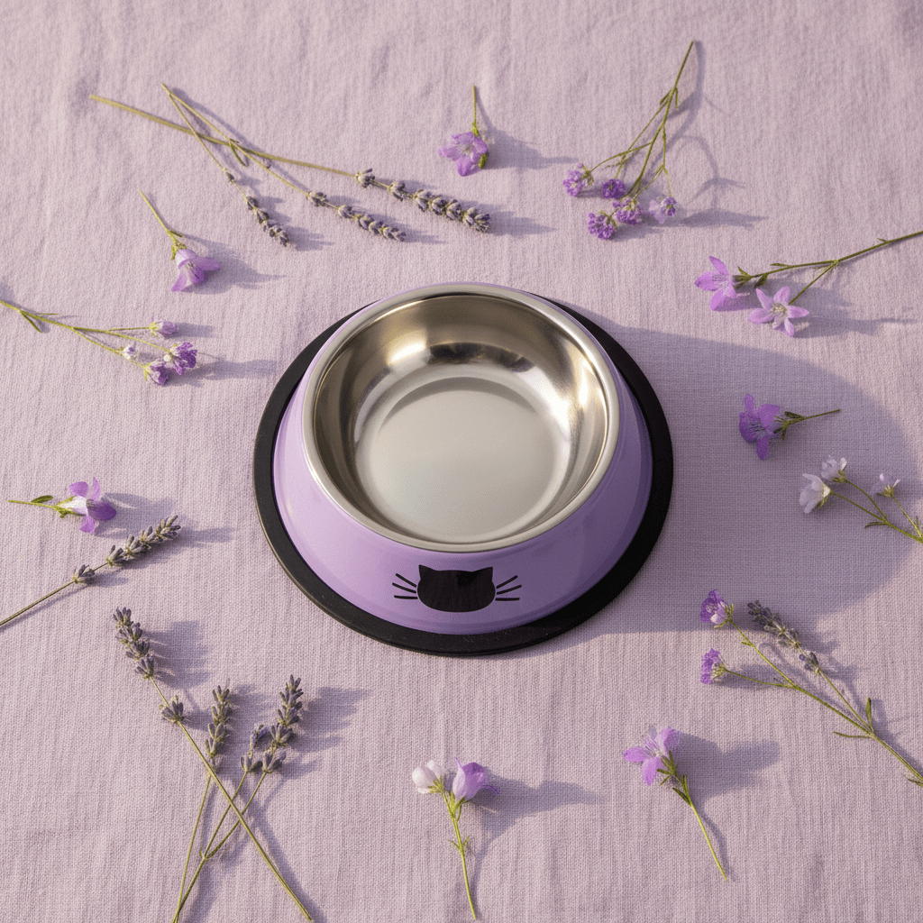 Gamelle chat | Surélevée Antidérapante - Mondechat