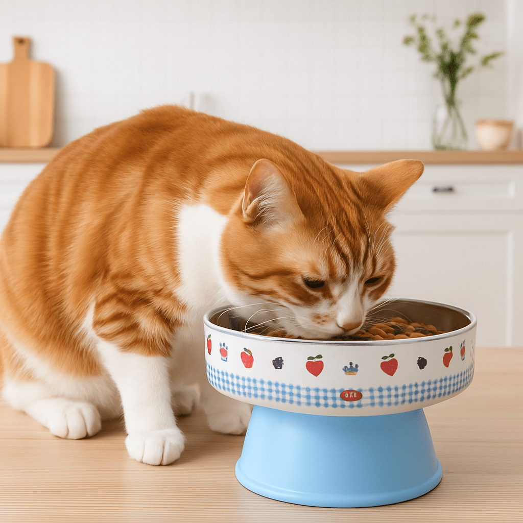 Gamelle chat surélevée | DigestComfort - Mondechat