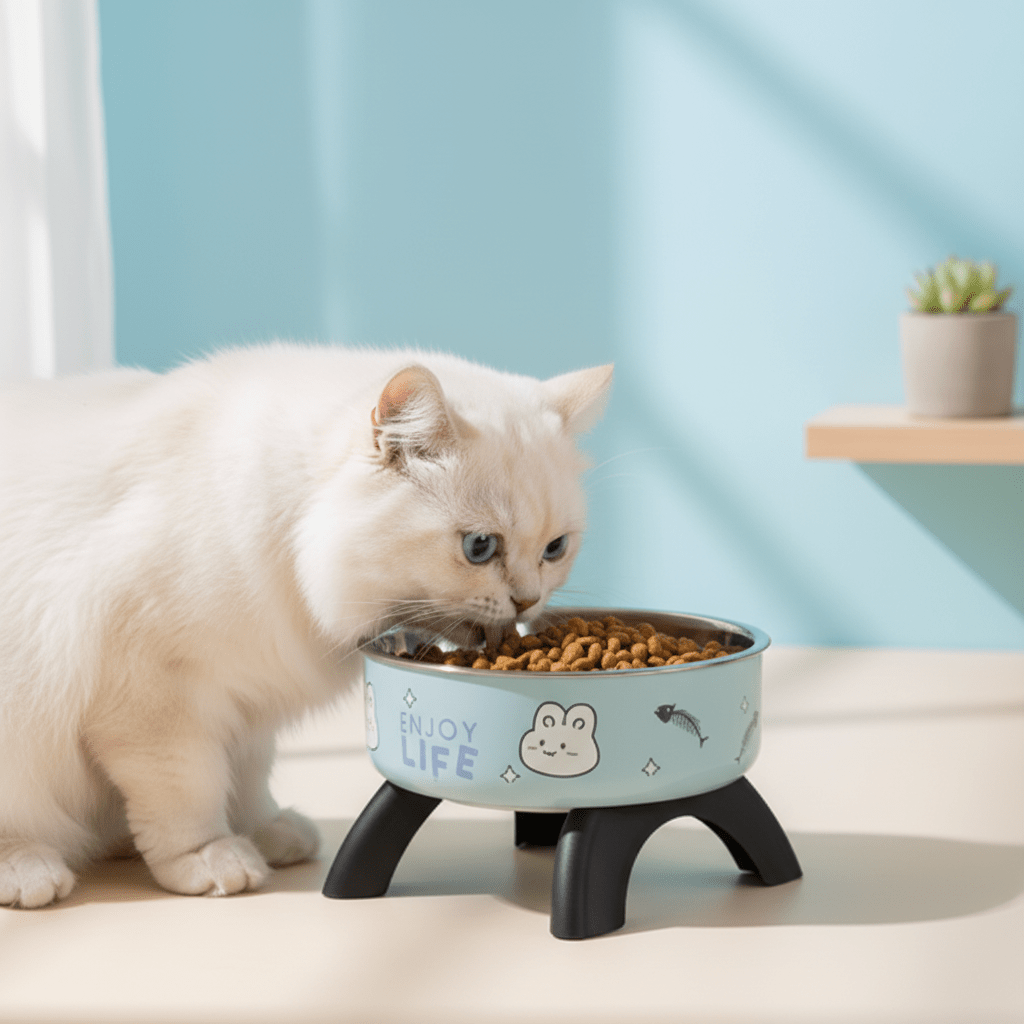 Gamelle chat surélevée | DigestConfort - Mondechat