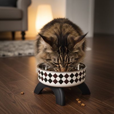 Gamelle chat surélevée | DigestConfort - Mondechat