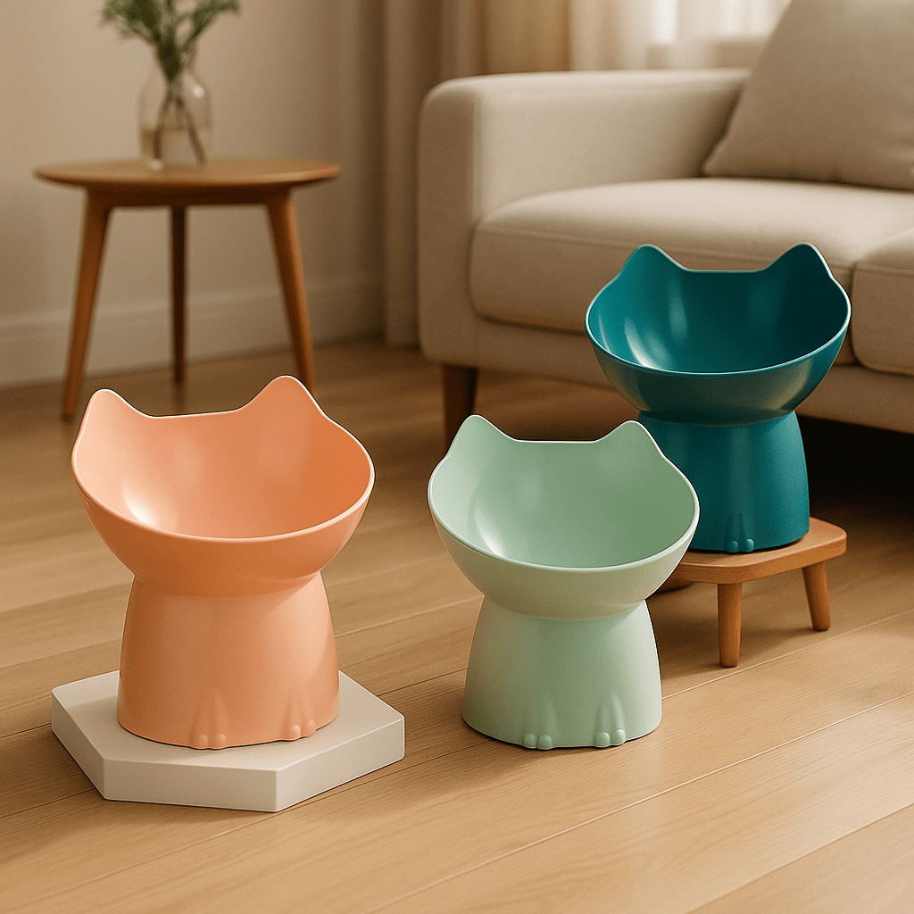 Gamelle Chat Surélevée Ergonomique | DigestChat - Mondechat