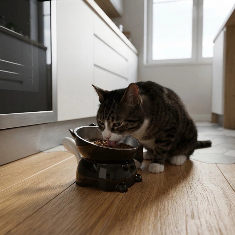 Gamelle Chat surélevée