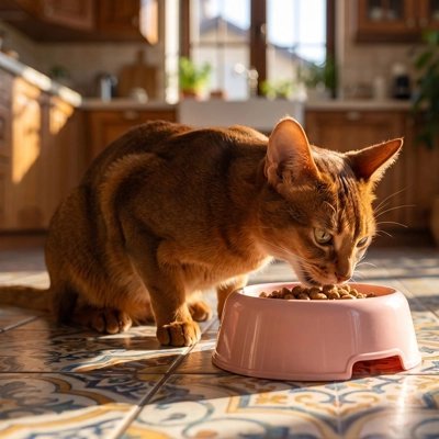 Gamelle pour Chat Surélevée | Anti-Glouton & Antidérapante - Mondechat