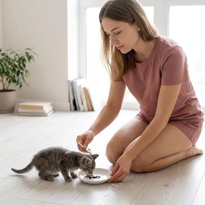 Gamelles chaton | Confort Surélevé - Mondechat