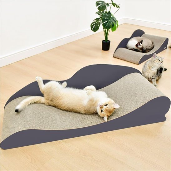 Griffoir Chat Design Vague | Griffe & Dort - Mondechat