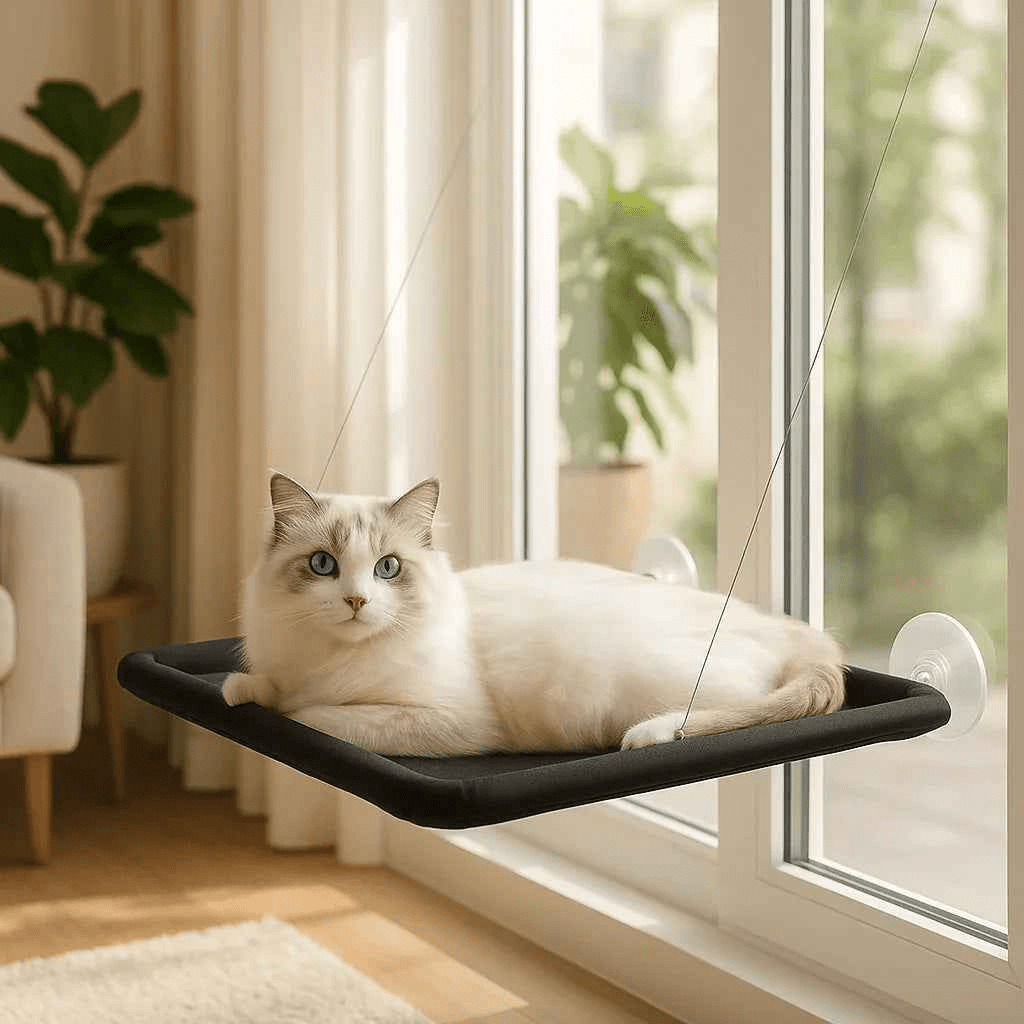 Hamac chat fenêtre | Confort Premium - Mondechat