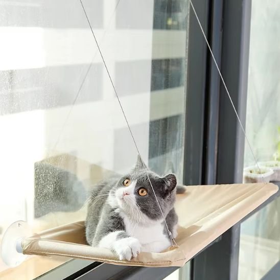 Hamac chat fenêtre | Confort Premium - Mondechat