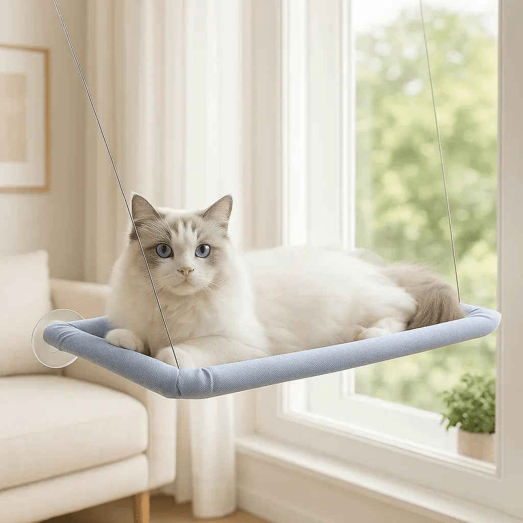 Hamac chat fenêtre | Confort Premium - Mondechat