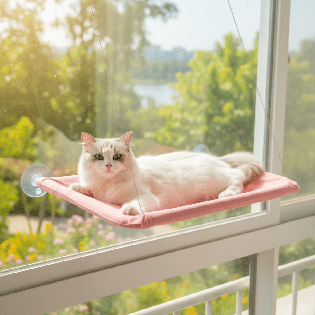 Hamac chat fenêtre | Confort Premium - Mondechat