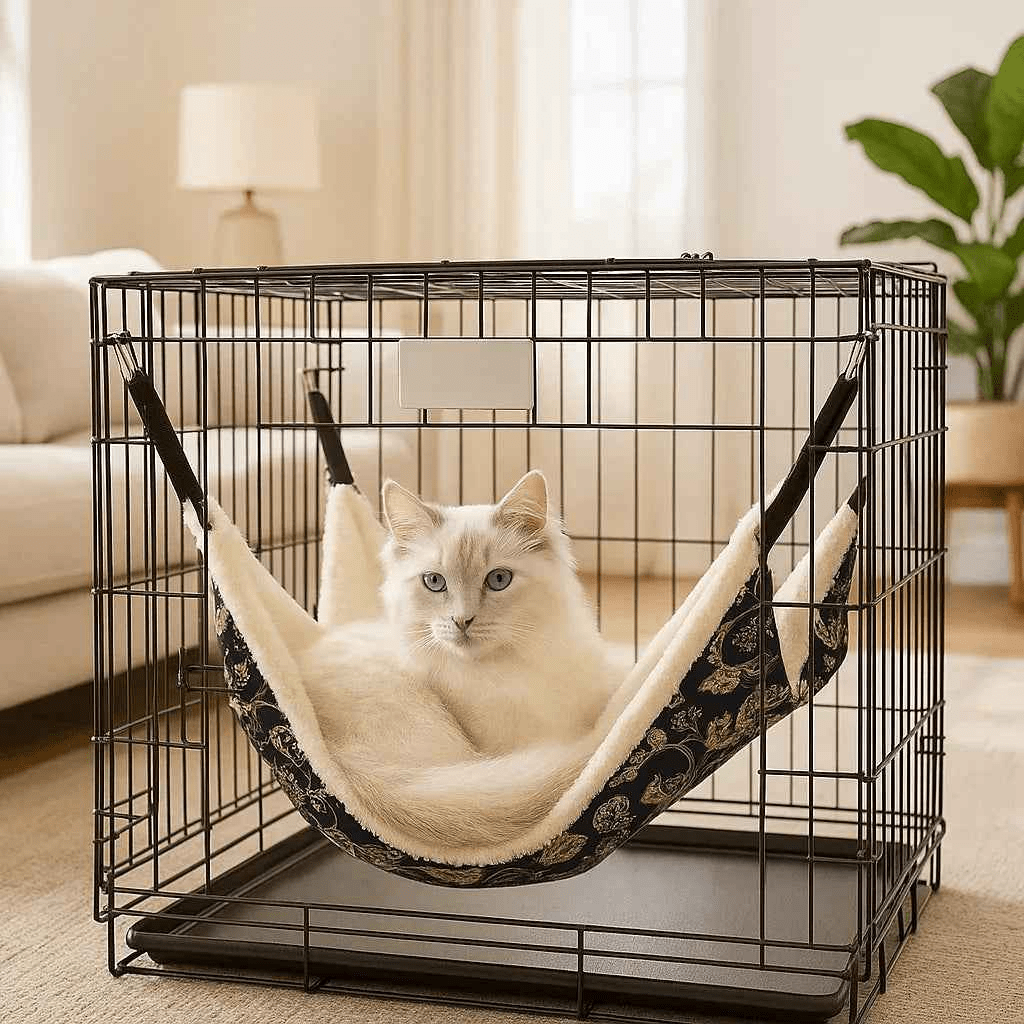 Hamac pour chat confort Royal - Le confort ultime pour votre félin - Mondechat