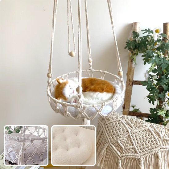Hamac pour chat | Douillet Suspendu - Mondechat