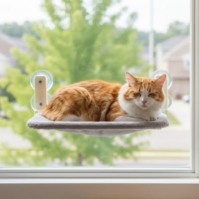 Hamac pour chat fenêtre | PanoraCat - Mondechat