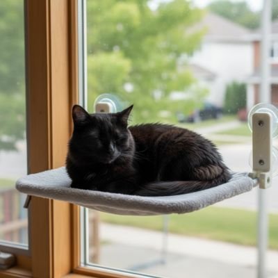 Hamac pour chat fenêtre | PanoraCat - Mondechat