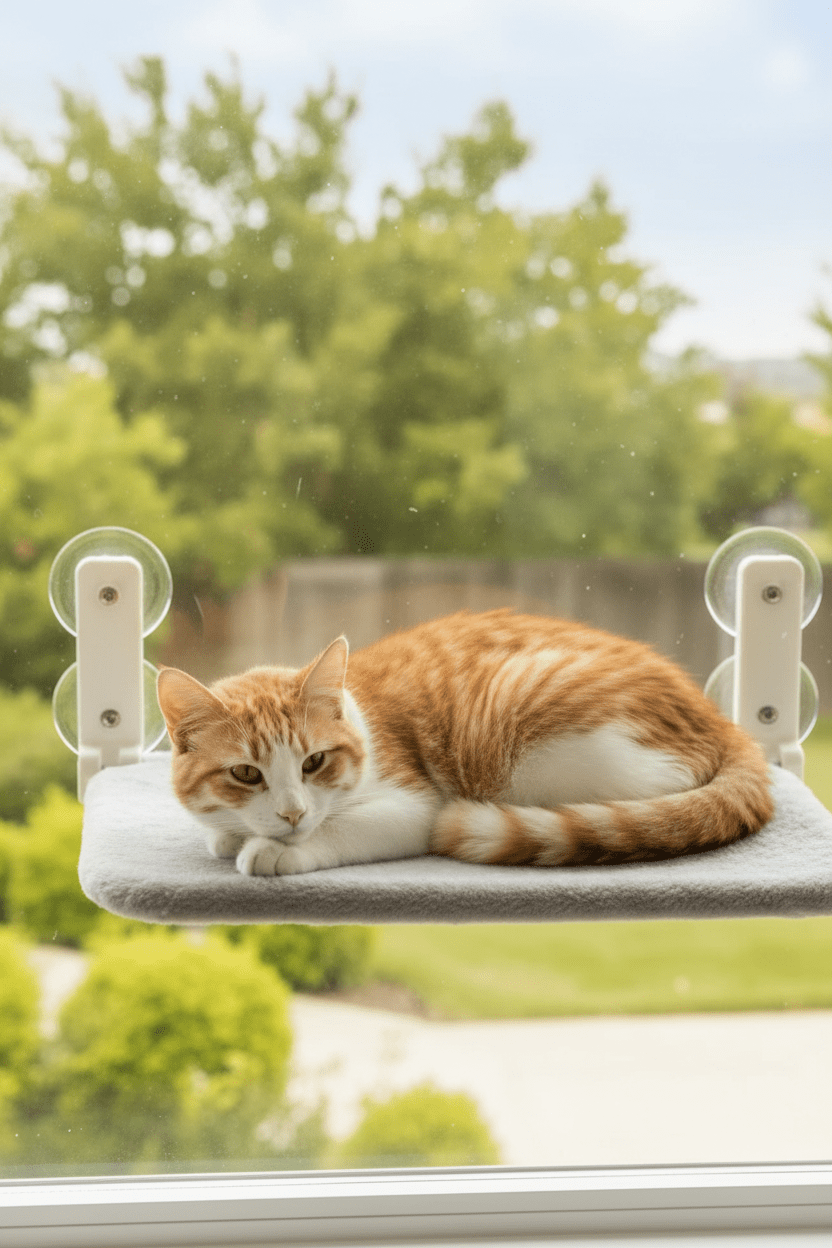 Hamac pour chat fenêtre | PanoraCat - Mondechat
