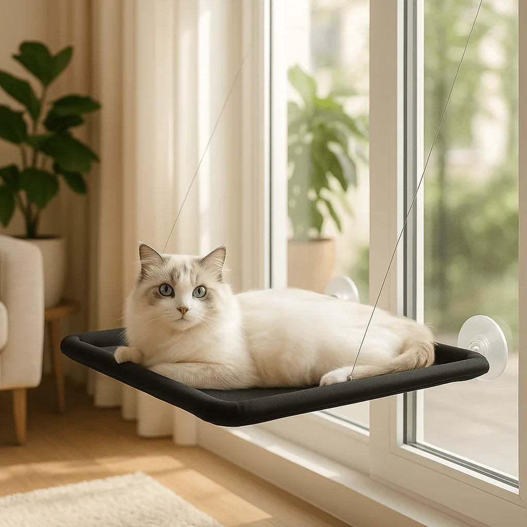 Hamac pour chat fenêtres | Confort Premium et bien - être optimal - Mondechat
