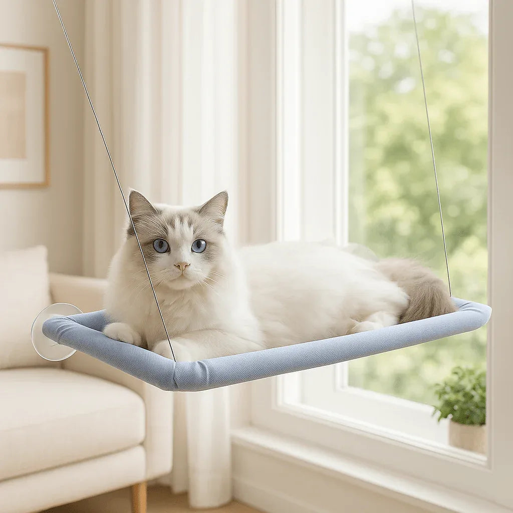 Hamac pour chat fenêtres | Confort Premium et bien - être optimal - Mondechat