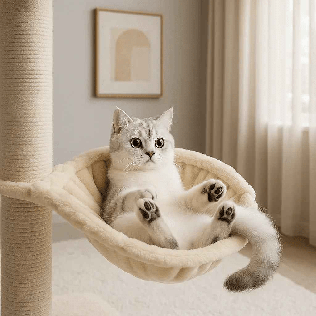 Hamac pour chat SunWatcher : le coin préféré de votre chat au soleil - Mondechat