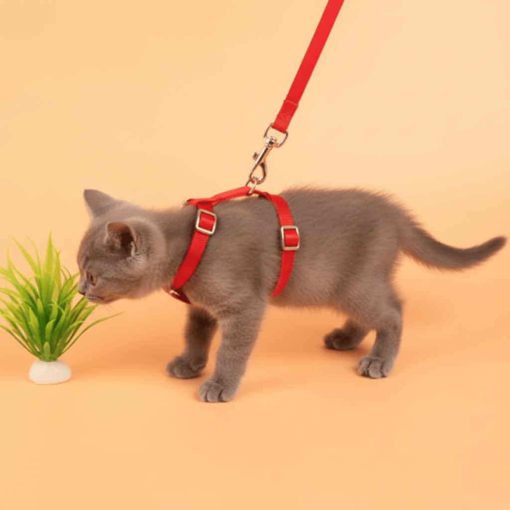 Harnais Chat Anti-Évasion avec Laisse | EscapeProof - Mondechat - Mondechat