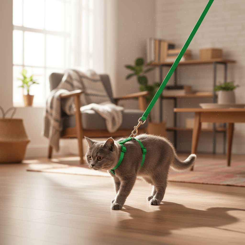 Harnais Chat Anti-Évasion avec Laisse | EscapeProof - Mondechat - Mondechat