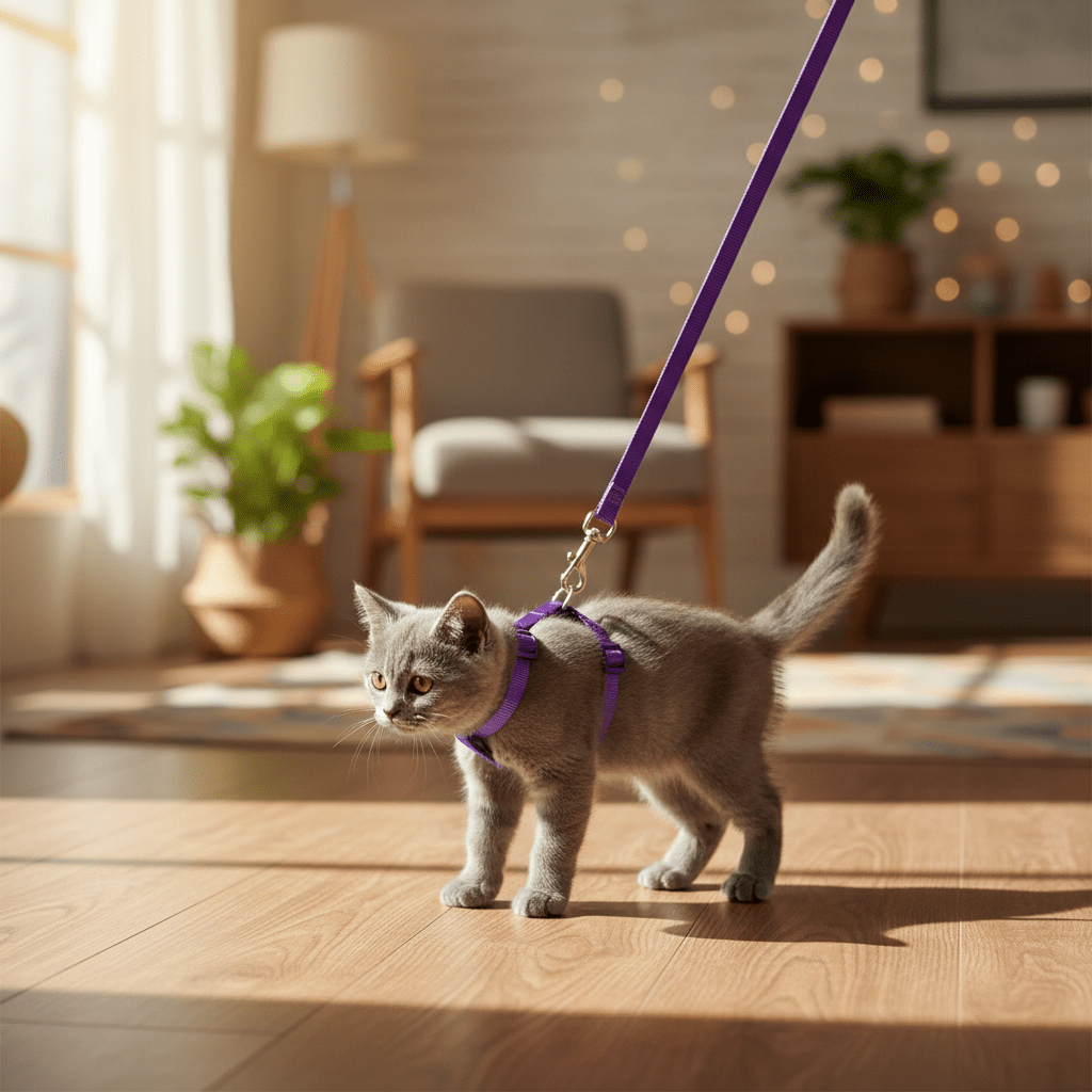 Harnais Chat Anti-Évasion avec Laisse | EscapeProof - Mondechat - Mondechat