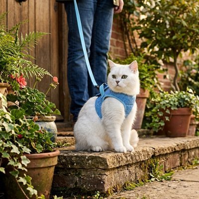 Harnais Chat | Confort Sécurisé - Mondechat