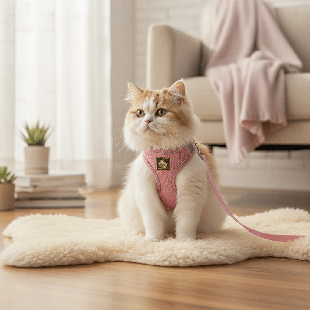 Harnais + Laisse Chat | Ajustable Confort - Mondechat - Mondechat