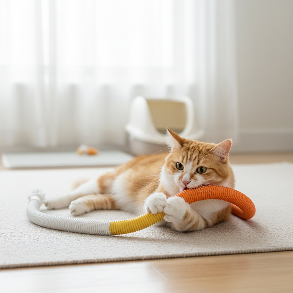 Jouet Corde Herbe à Chat - Dentition et Nettoyage Dents