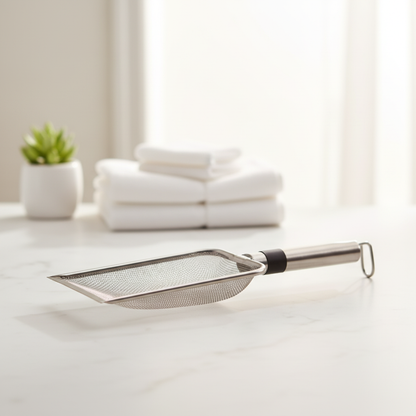 Pelle à Litière Chat Acier Inoxydable Premium | Ergonomique & Antirouille