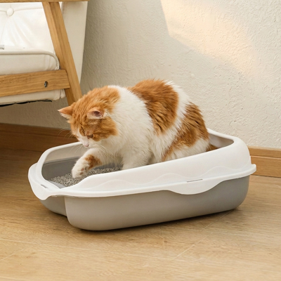 Bac à Litière Chat | Semi-Fermé Hygiénique Anti-Odeurs — Mondechat