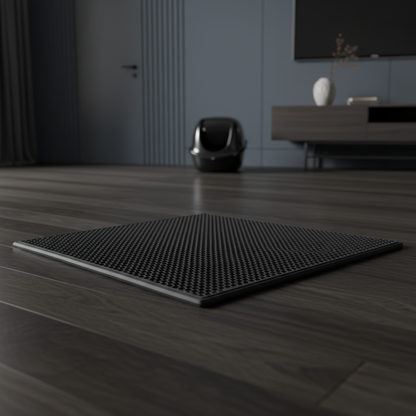 Tapis de Litière Anti-Traces Premium - Capture Efficace des Granules