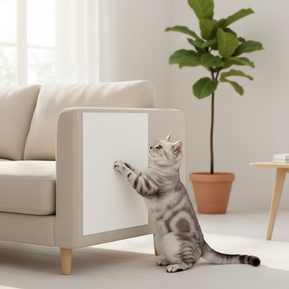 Tapis Griffoir Auto-Adhésif | ScratchGuard - Mondechat