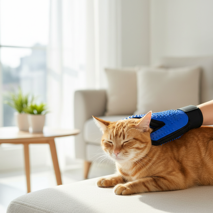 Brosse Chat Premium | Pelage Brillant et Démêlage Doux