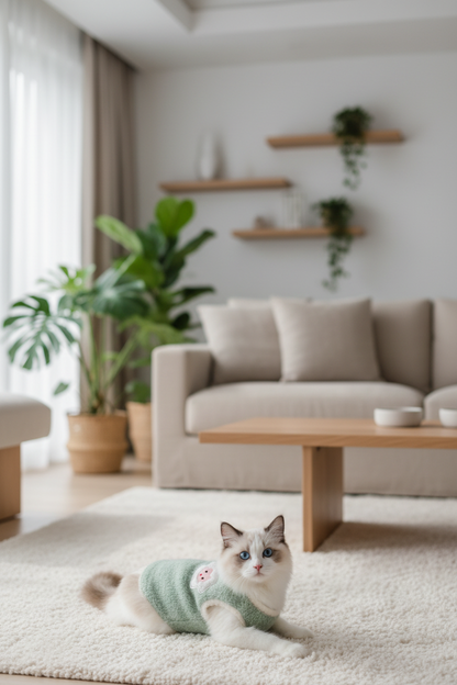 Gilet Chaud Hiver Chat | Vêtement Confortable & Élégant