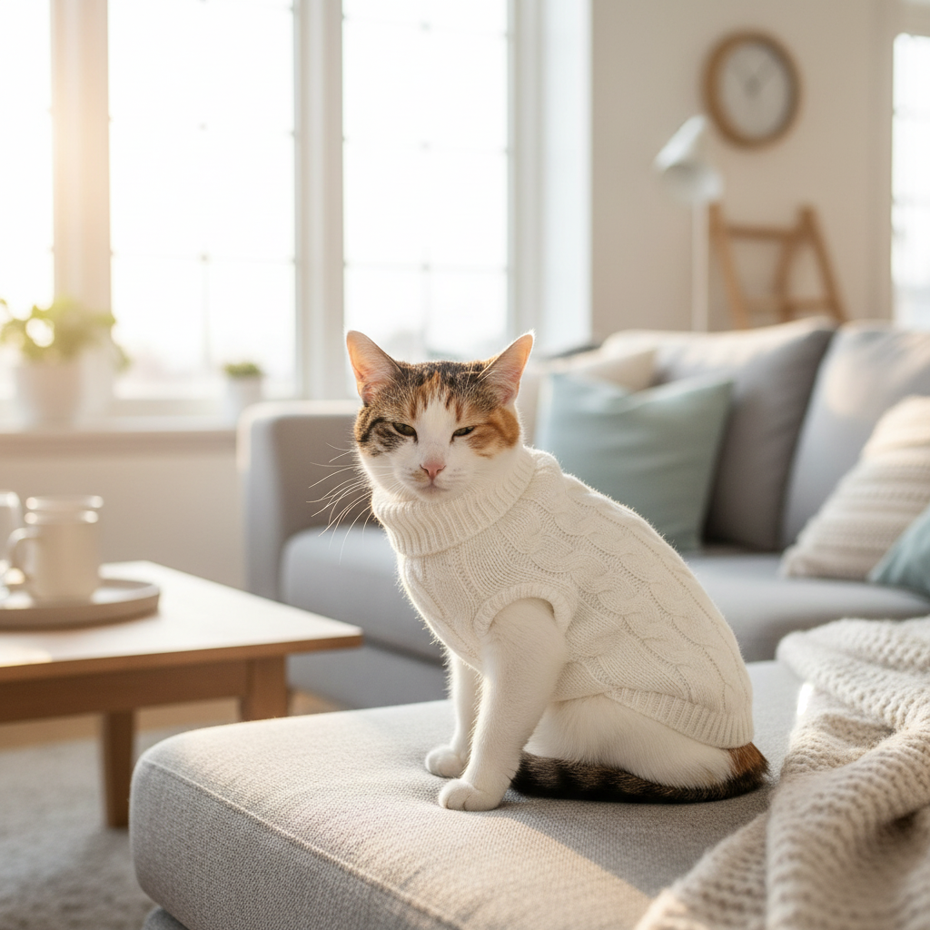 Pull pour chat | Douce Chaleur