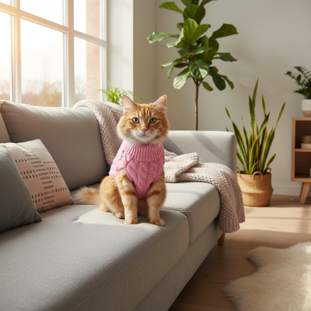 Pull pour chat | Douce Chaleur