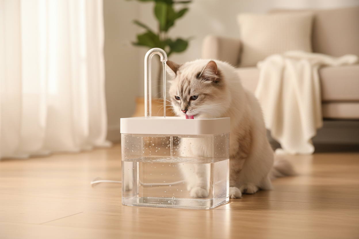 Fontaine à eau Chat | Fresh-Hydro - Mondechat