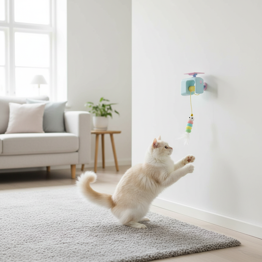Jouet Interactif Automatique | SwingPlay - Mondechat